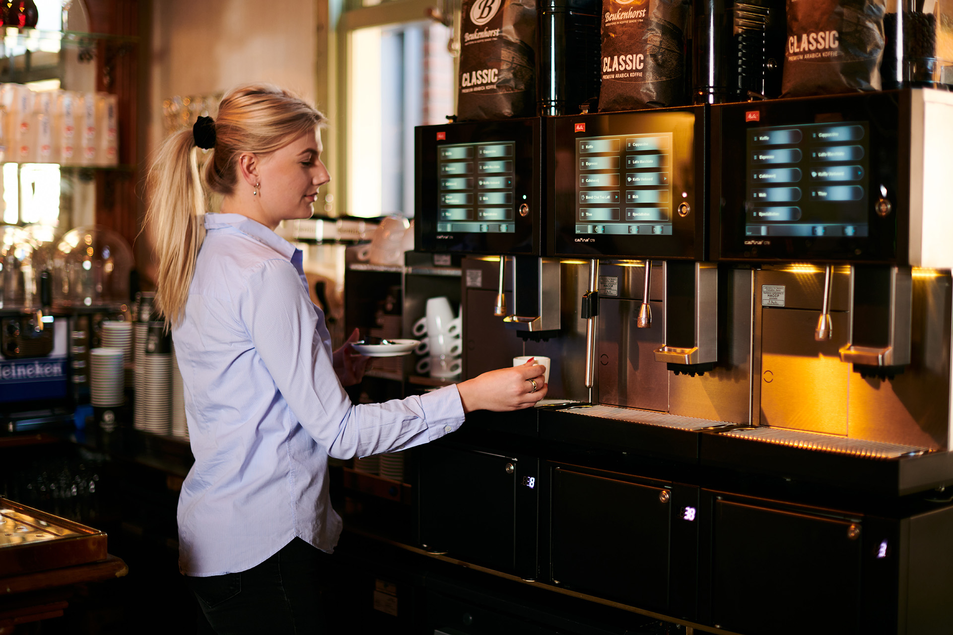 Koffiemachines voor de horeca